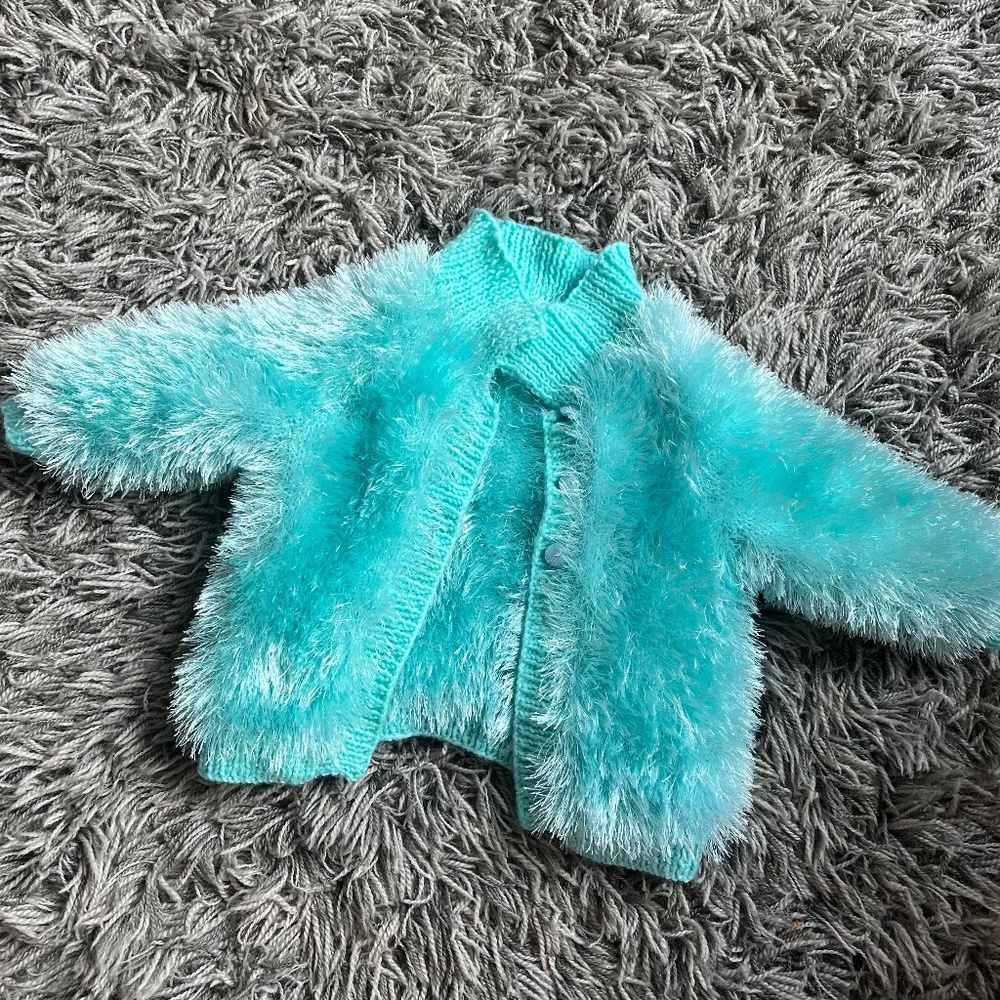 Baby fur coat
